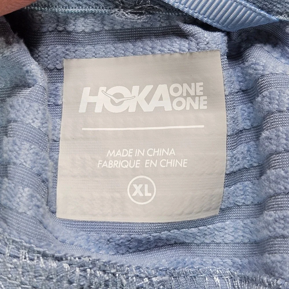 Hoka One One Pale Blue Joggers with Drawstring - Picture 11 of 13